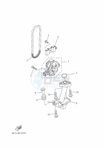 XTZ690 TENERE 700 (BW31) drawing OIL PUMP