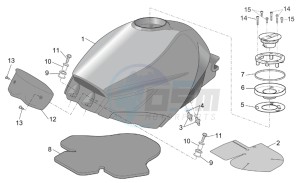 RST 1000 Futura drawing Fuel Tank