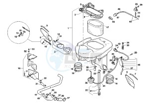 X-TRA RAPTOR 1000 drawing AIR CLEANER