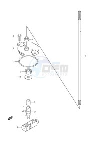 DF 150 drawing Clutch Rod