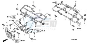 TRX420FPM9 U / 4WD drawing CARRIER