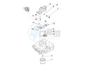 Audace 1400 Carbon 1380 (EMEA) drawing Oil filters