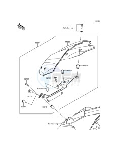 Z800 ABS ZR800BDS FR GB XX (EU ME A(FRICA) drawing Accessory(Meter Cover)