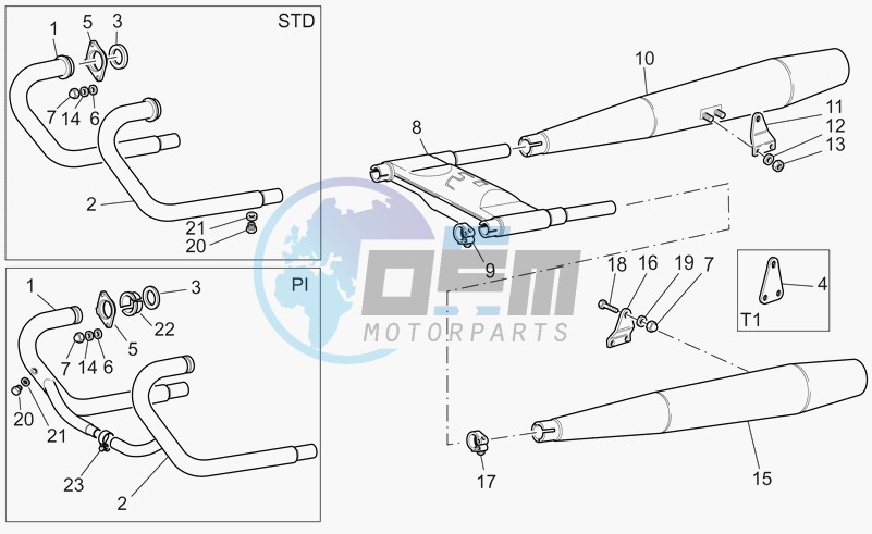 Exhaust unit