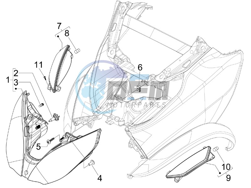 Head lamp - Turn signal lamps