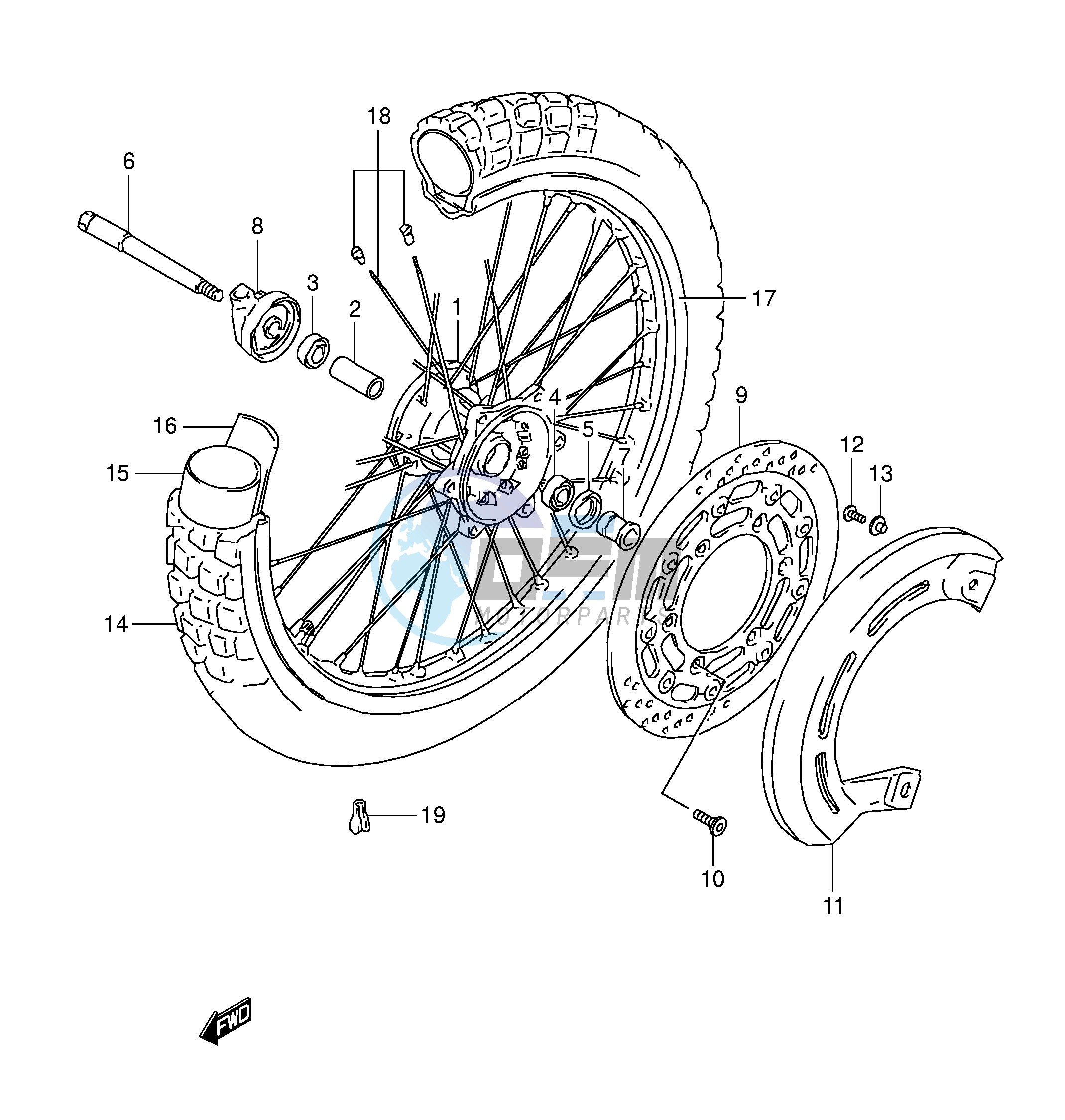 FRONT WHEEL