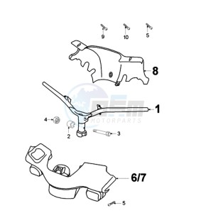 TKR2 WRC EU drawing HANDLEBAR