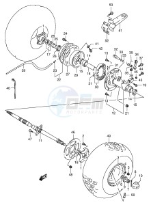 LT-F160 (P24) drawing REAR WHEEL