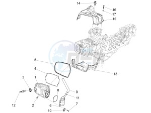 Liberty 150 iGet 4T 3V ie ABS (EMEA) drawing Cylinder head cover