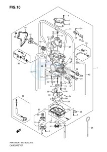 RM-Z250 (E3-E28) drawing CARBURETOR