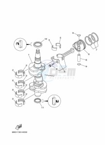 F40FETL drawing CRANKSHAFT--PISTON