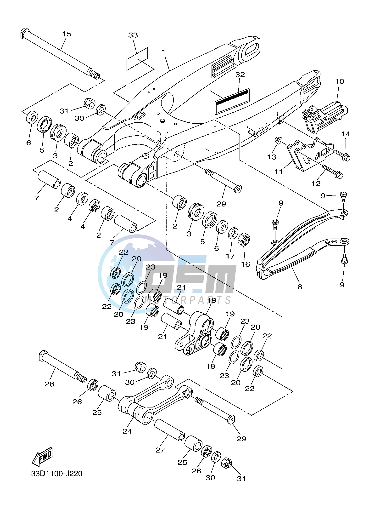 REAR ARM