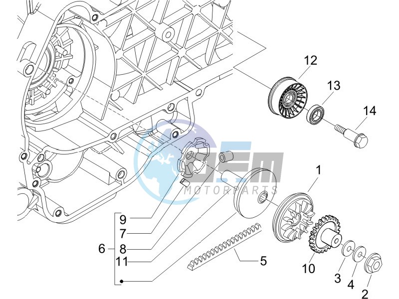 Driving pulley