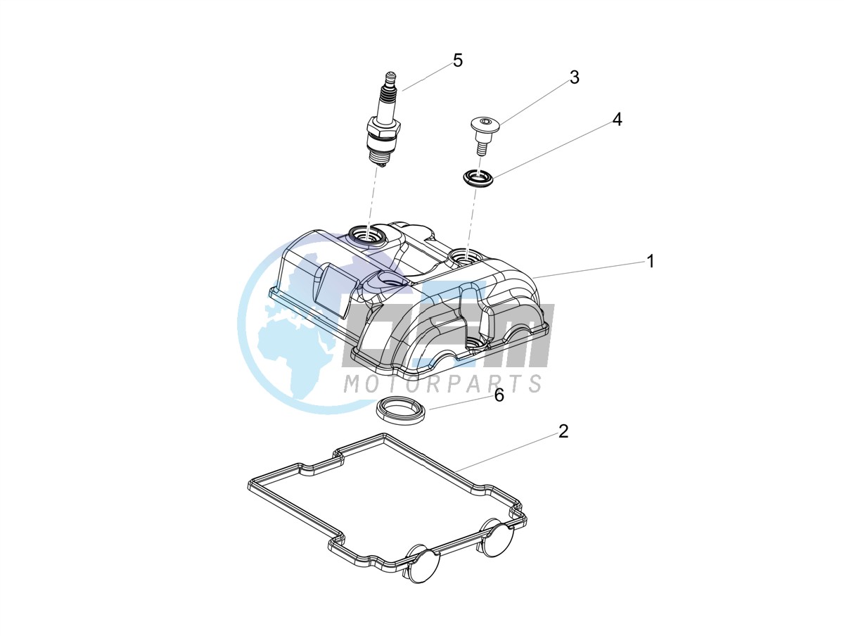 Cylinder head cover