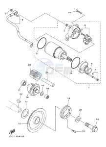 XVS1300A MIDNIGHT STAR (12C7) drawing STARTER