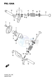 UH125 ABS BURGMAN EU drawing CAMSHAFT-VALVE