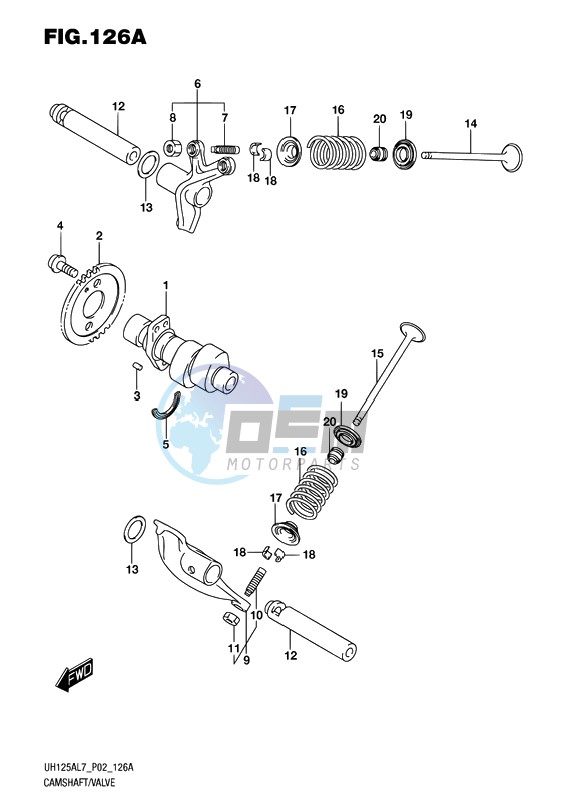 CAMSHAFT-VALVE