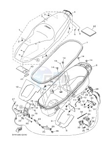 CZD300A X-MAX 300 X-MAX (B741 B749) drawing SEAT