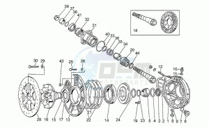 Targa 750 drawing Bevel gear