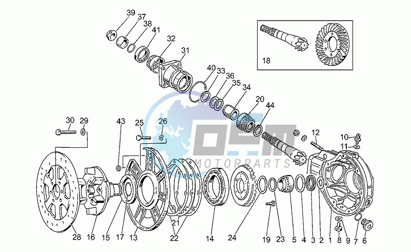 Bevel gear