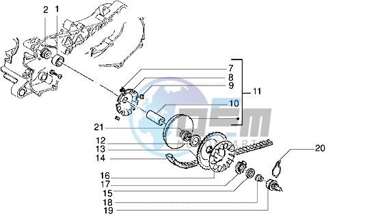 Driving pulley