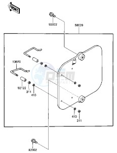 KX 80 J [BIG WHEEL] (J2) [BIG WHEEL] drawing NUMBER PLATE