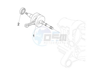 Fly 50 4t (25-30 kmh) drawing Crankshaft