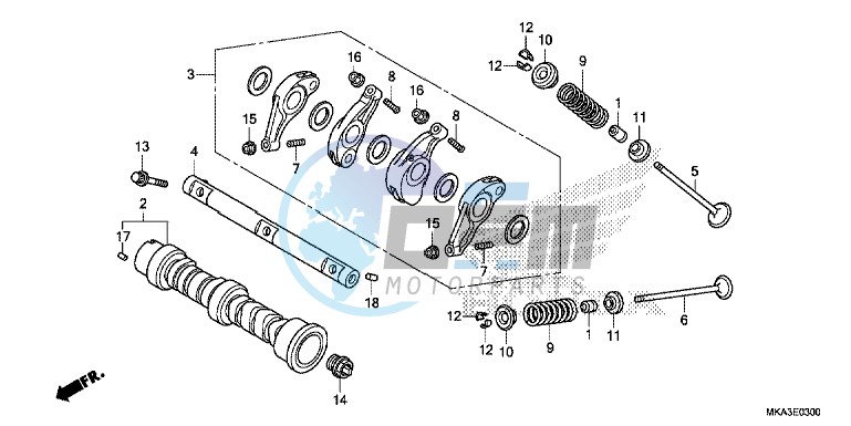 CAMSHAFT/ VALVE