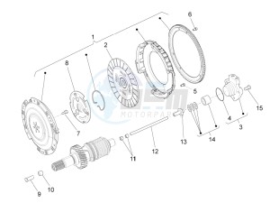 Audace 1400 USA-CND 1380 drawing Clutch