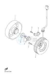 YZF-R6 600 R6 (2CXE 2CXF) drawing GENERATOR