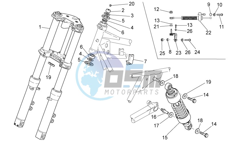 F.fork-R.shock absorber