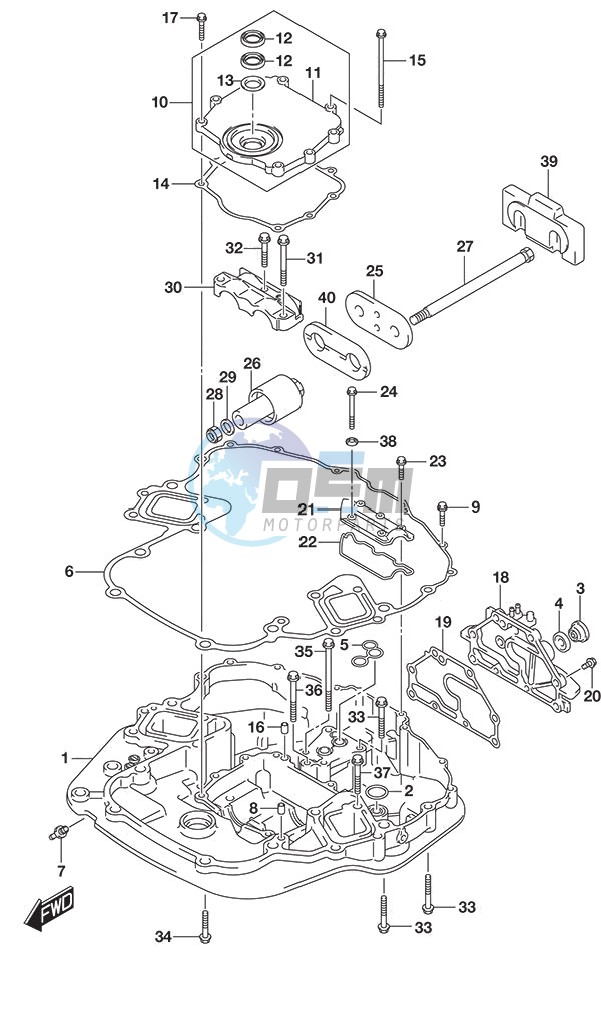 Engine Holder (DF 250S)