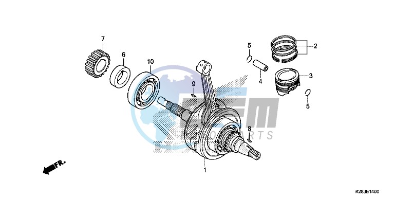 CRANKSHAFT/PISTON