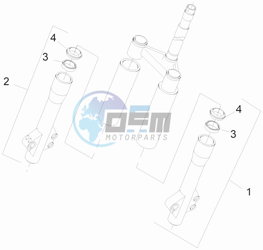 Fork components (Escorts)