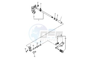 XJ N 600 drawing SHIFT SHAFT