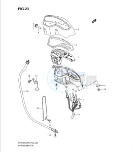 DR125SML 0 drawing SPEEDOMETER