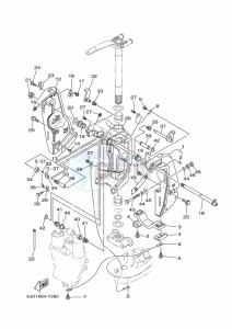 FL300CET drawing FRONT-FAIRING-BRACKET