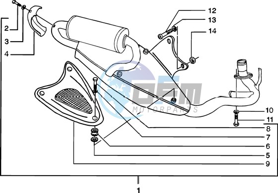 Catalytic silencer