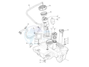 S 150 4T ie E3 Vietnam - Indonesia drawing Fuel Tank