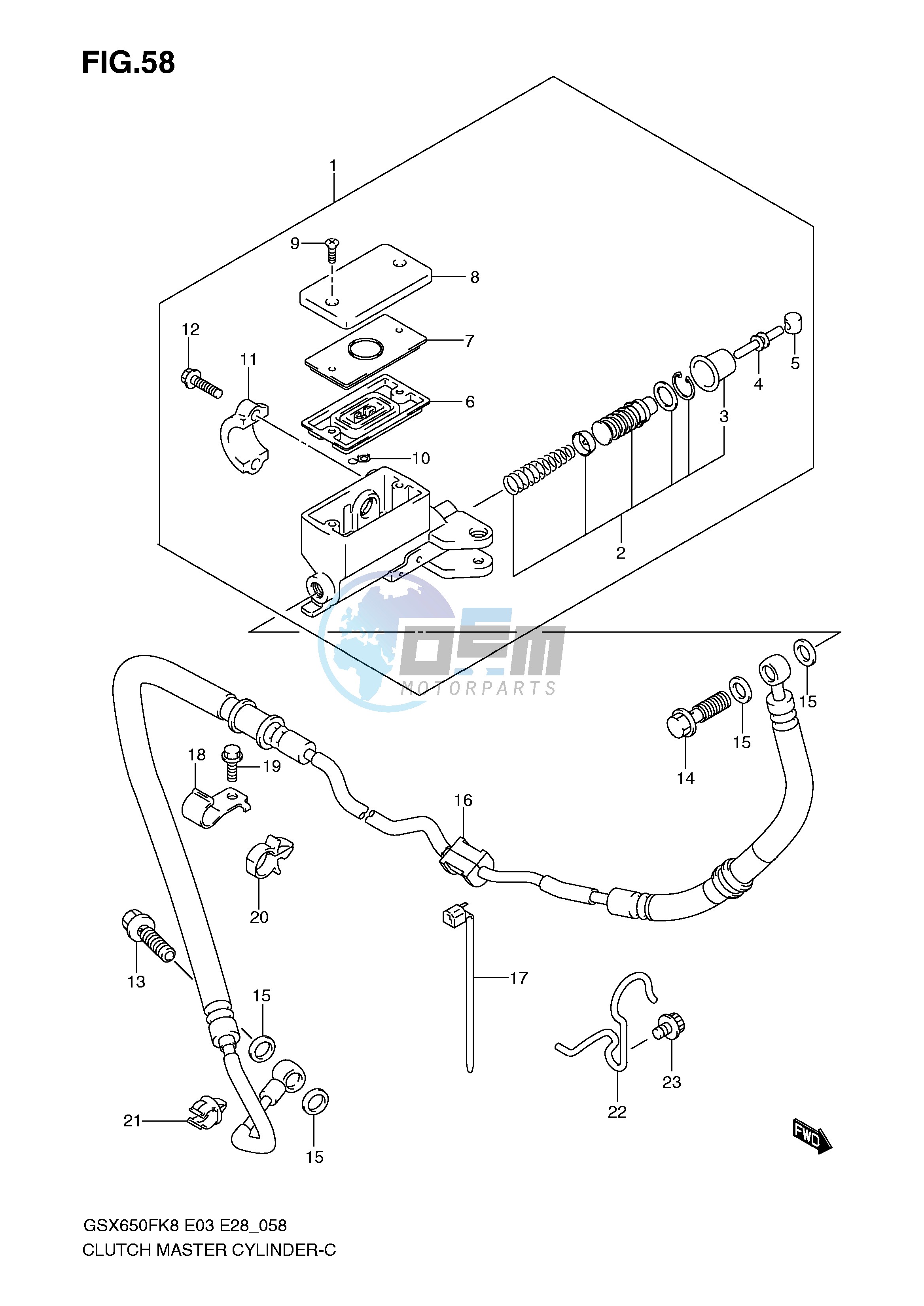 CLUTCH MASTER CYLINDER