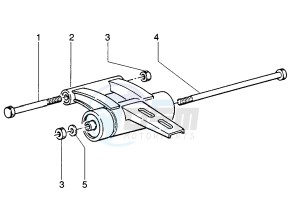 Zip 50 RST drawing Swinging arm