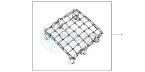 VFR1200XC drawing RUBBER NET A