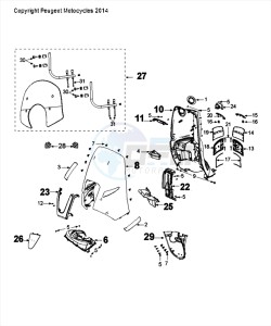 DJANGO 50 4T ALLURE drawing FRONT PANELS