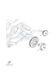 XC125R MAJESTY S (2PE1) drawing STARTER