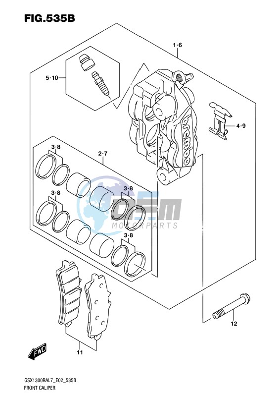 FRONT CALIPER