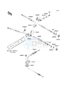 JET SKI STX-15F JT1500A6F FR drawing Cables