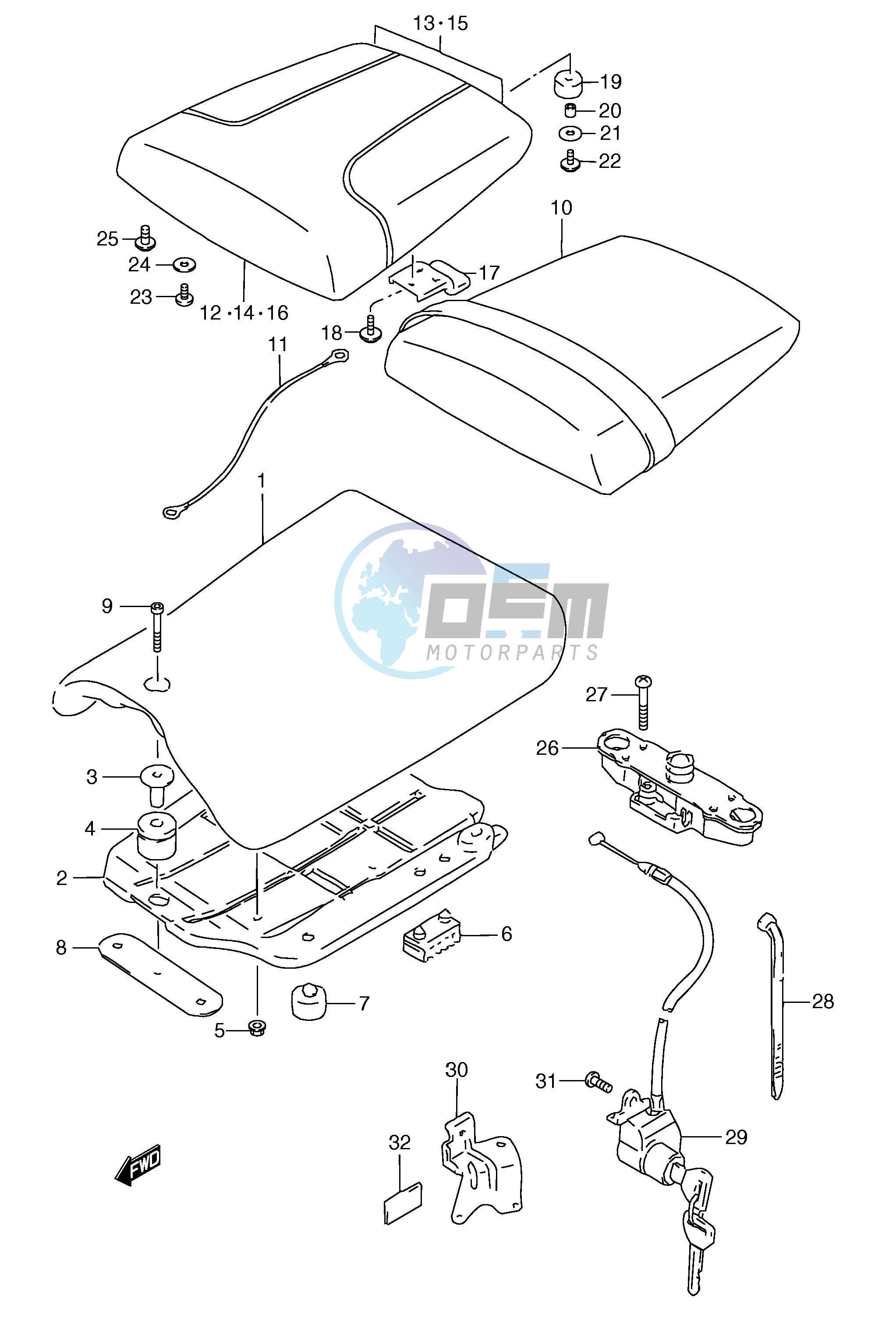 SEAT (MODEL M N P)