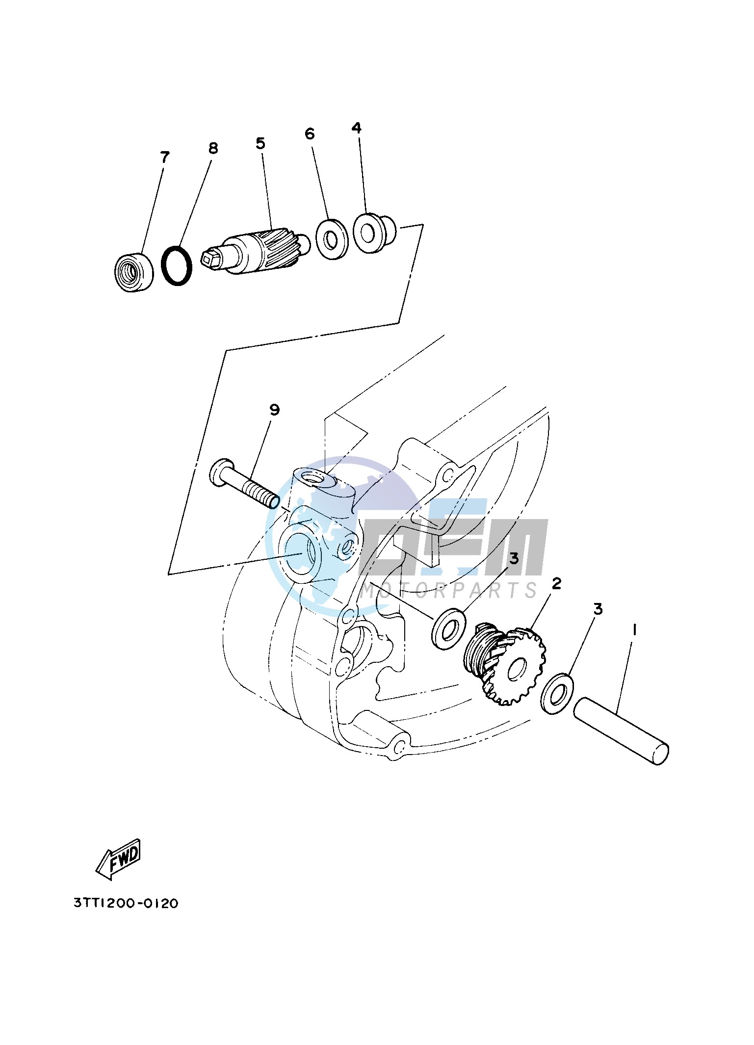 TACHOMETER GEAR