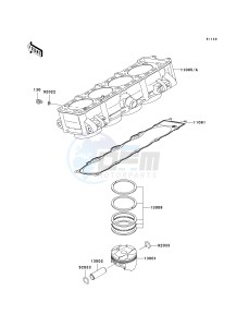 ZR 1000 B [Z1000] (7F-8F) B7F drawing CYLINDER_PISTON-- S- -