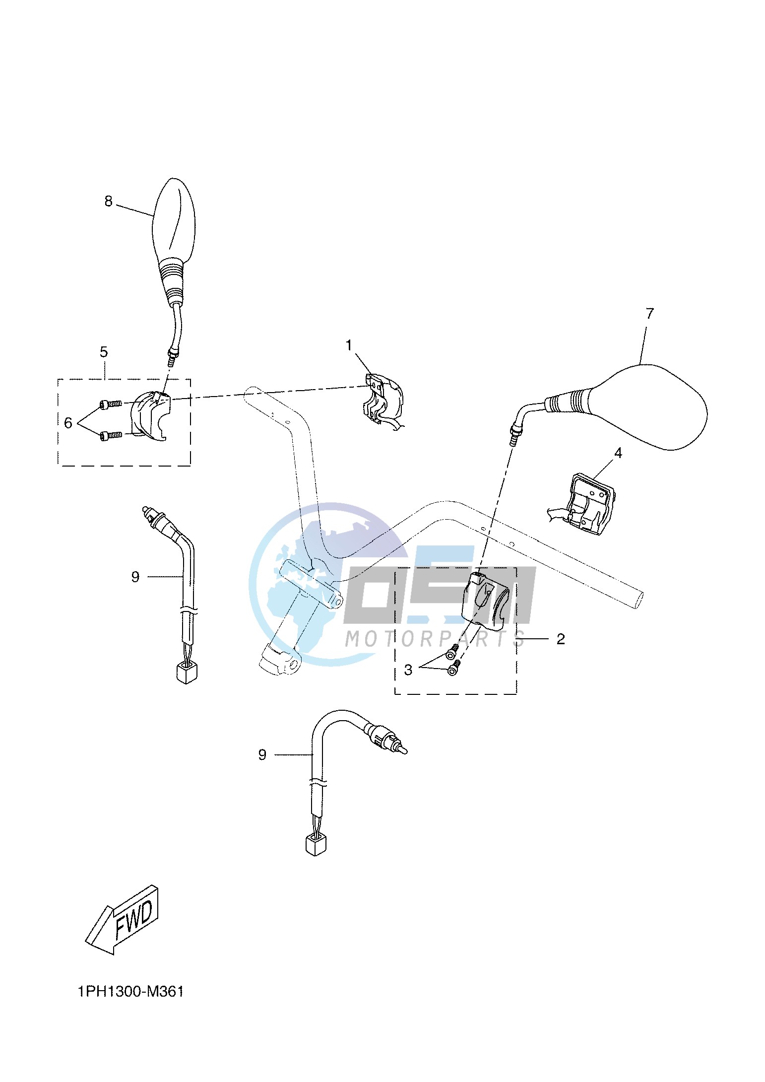 HANDLE SWITCH & LEVER